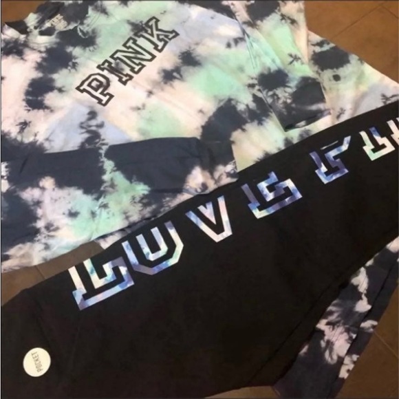 NWT S/M VSPINK TIE DYE SET - Picture 12 of 13